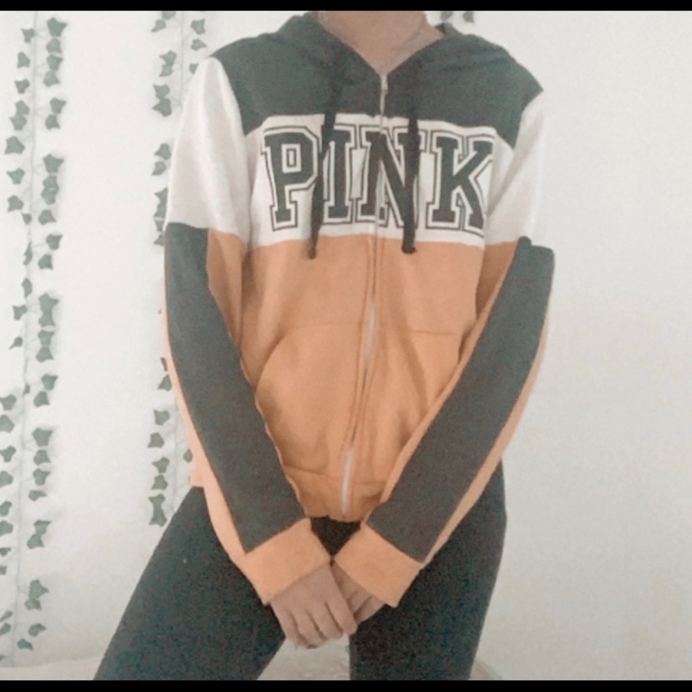 VS PINK zip up